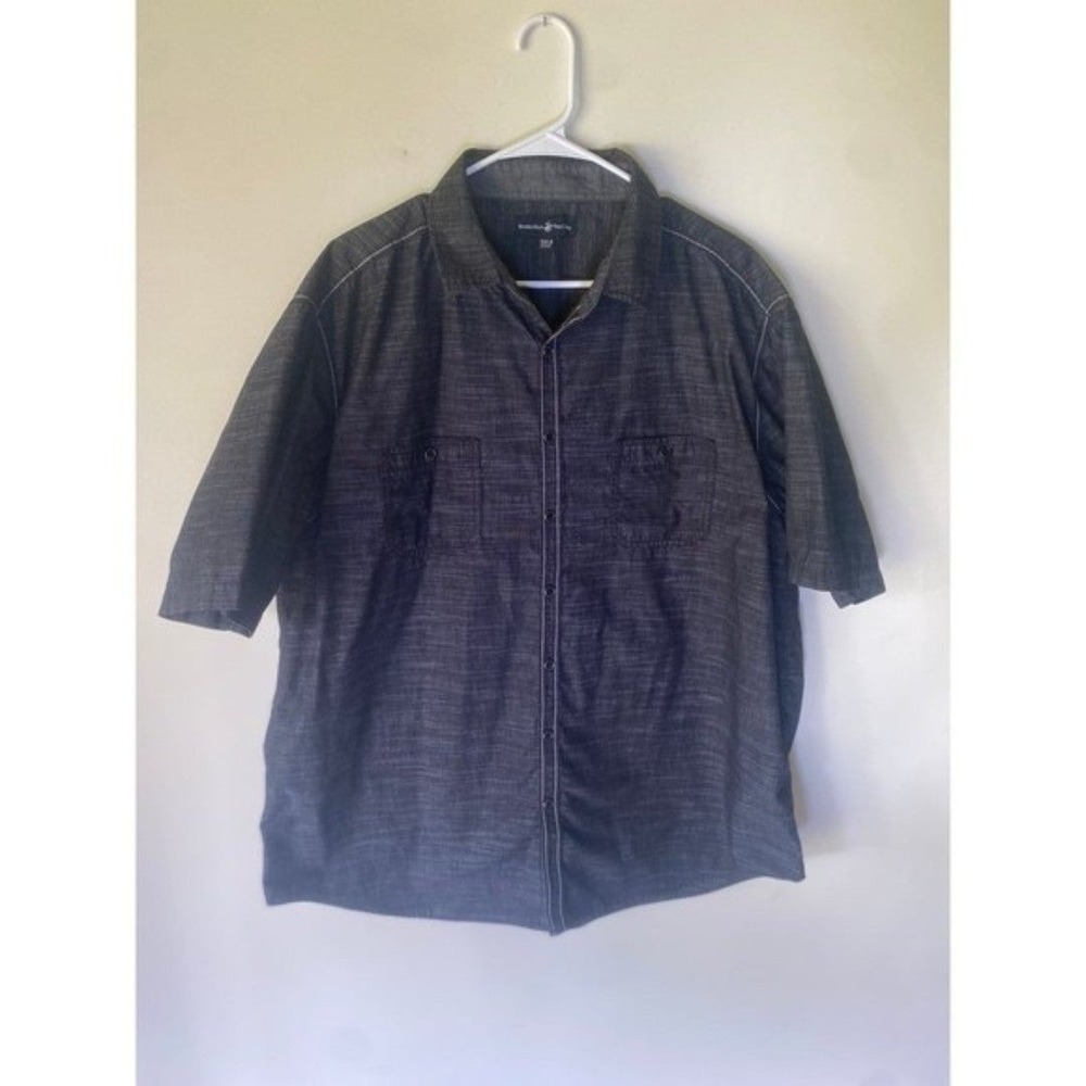 Beverly Hills Polo Club Men's Short Sleeve Button Down
